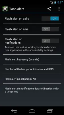 Flash alert android App screenshot 4